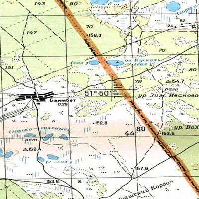 Avenza Systems Inc. Soviet Genshtab - m44-003--(1983) - Russia digital map