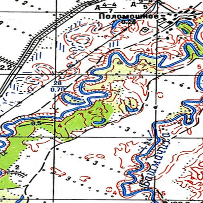 Avenza Systems Inc. Soviet Genshtab - m44-008--(1983) - Russia digital map