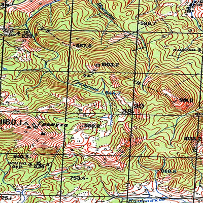 Avenza Systems Inc. Soviet Genshtab - m44-012--(1973) - Russia digital map