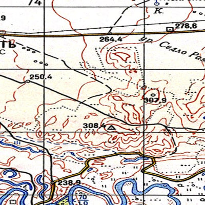 Avenza Systems Inc. Soviet Genshtab - m44-031--(1959) - Russia digital map