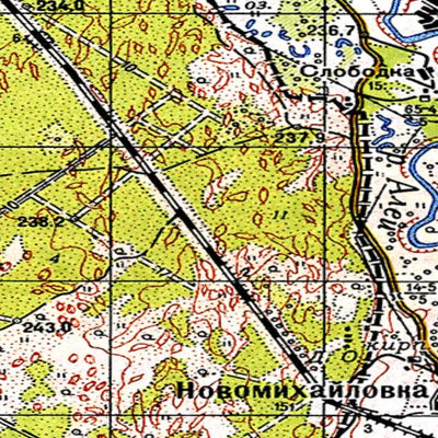 Avenza Systems Inc. Soviet Genshtab - m44-031--(1959) - Russia digital map