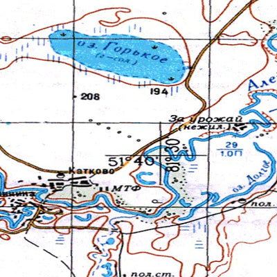 Avenza Systems Inc. Soviet Genshtab - m44-04 - Russia digital map