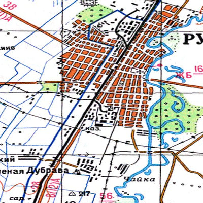 Avenza Systems Inc. Soviet Genshtab - m44-04 - Russia digital map