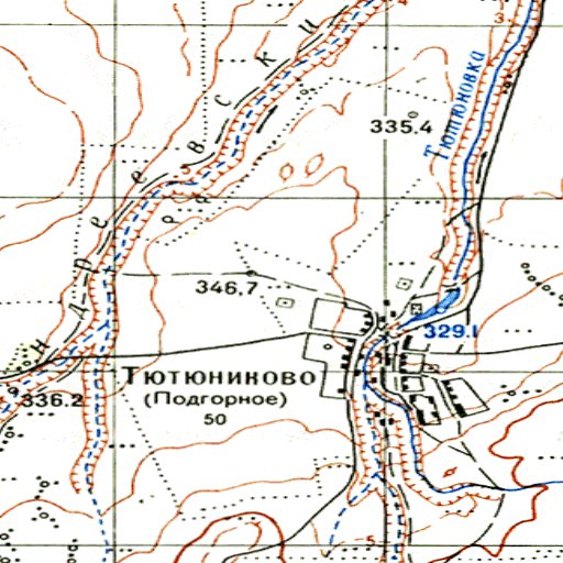 Soviet Genshtab - m44-043 - Russia Map by Avenza Systems Inc. | Avenza Maps