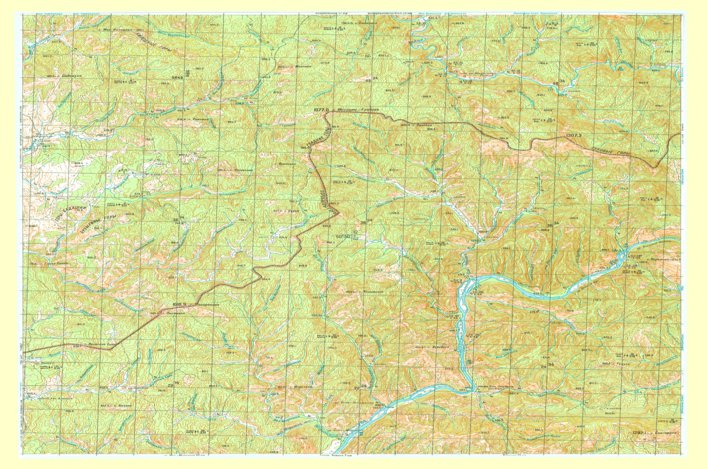 Soviet Genshtab - m44-046 - Russia Map by Avenza Systems Inc. | Avenza Maps
