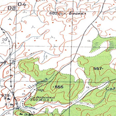 Avenza Systems Inc. Soviet Genshtab - m44-05 - Russia digital map