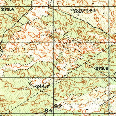 Avenza Systems Inc. Soviet Genshtab - m44-054 - Kazakhstan digital map