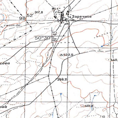 Avenza Systems Inc. Soviet Genshtab - m44-056 - Kazakhstan digital map