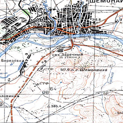 Avenza Systems Inc. Soviet Genshtab - m44-056 - Kazakhstan digital map