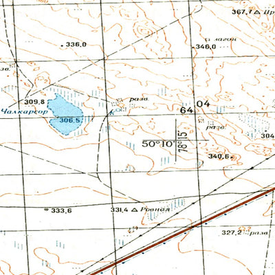 Avenza Systems Inc. Soviet Genshtab - m44-061--(1979) - Kazakhstan digital map