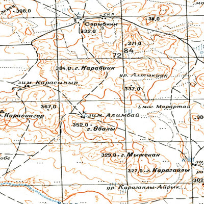 Avenza Systems Inc. Soviet Genshtab - m44-063--(1979) - Kazakhstan digital map