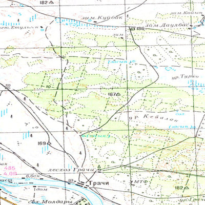 Avenza Systems Inc. Soviet Genshtab - m44-07 - Kazakhstan digital map