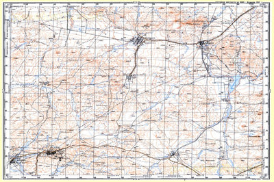 Avenza Systems Inc. Soviet Genshtab - m44-080 - Kazakhstan digital map