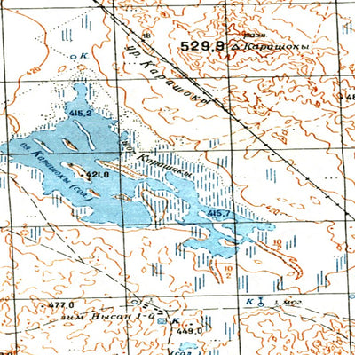 Avenza Systems Inc. Soviet Genshtab - m44-086 - Kazakhstan digital map