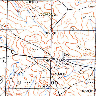 Avenza Systems Inc. Soviet Genshtab - m44-093 - Kazakhstan digital map