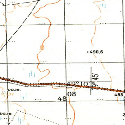 Avenza Systems Inc. Soviet Genshtab - m44-100 - Kazakhstan digital map