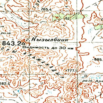 Avenza Systems Inc. Soviet Genshtab - m44-113 - Kazakhstan digital map