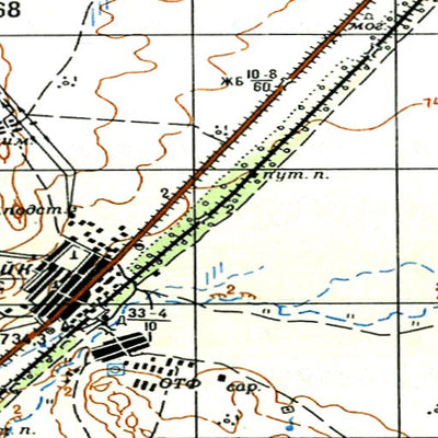 Avenza Systems Inc. Soviet Genshtab - m44-126 - Kazakhstan digital map