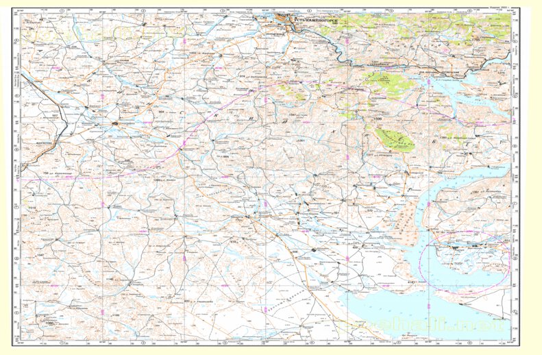 Soviet Genshtab - m44-4--(2003) - Kazakhstan Map by Avenza Systems Inc ...