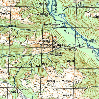 Avenza Systems Inc. Soviet Genshtab - m45-010--(1975) - Russia digital map