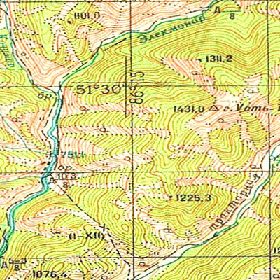 Avenza Systems Inc. Soviet Genshtab - m45-017 - Russia digital map