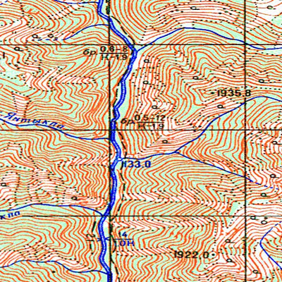 Avenza Systems Inc. Soviet Genshtab - m45-030 - Russia digital map