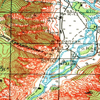 Avenza Systems Inc. Soviet Genshtab - m45-032 - Russia digital map