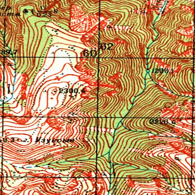 Avenza Systems Inc. Soviet Genshtab - m45-032 - Russia digital map