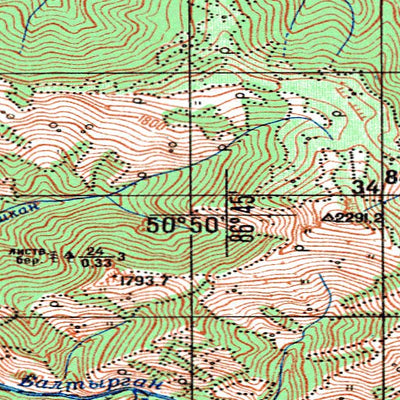 Avenza Systems Inc. Soviet Genshtab - m45-042 - Russia digital map