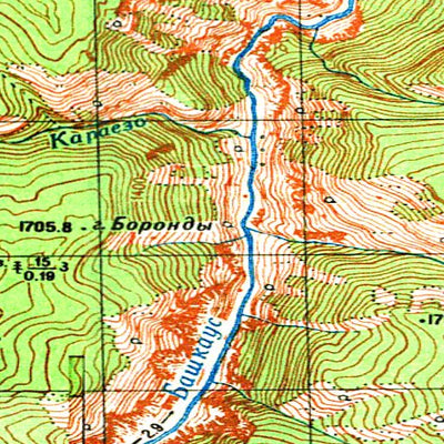 Avenza Systems Inc. Soviet Genshtab - m45-044 - Russia digital map