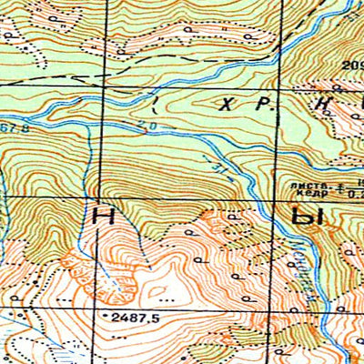 Avenza Systems Inc. Soviet Genshtab - m45-046 - Russia digital map