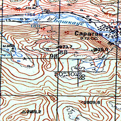 Avenza Systems Inc. Soviet Genshtab - m45-057 - Russia digital map