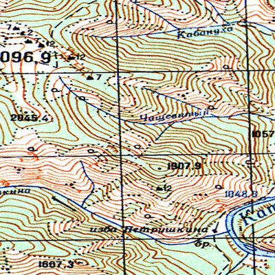 Avenza Systems Inc. Soviet Genshtab - m45-063 - Russia digital map