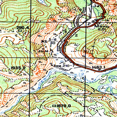 Avenza Systems Inc. Soviet Genshtab - m45-068 - Russia digital map