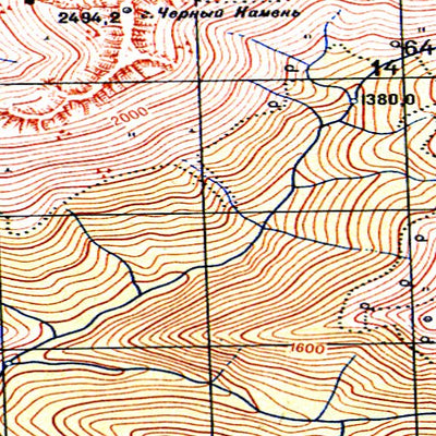 Avenza Systems Inc. Soviet Genshtab - m45-075 - Russia digital map