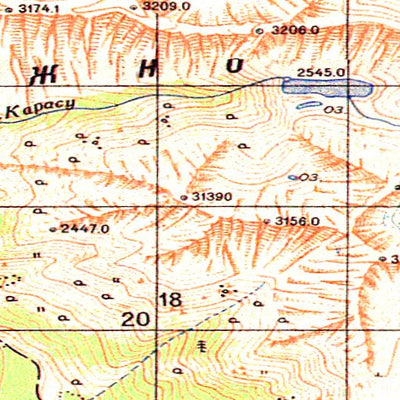 Avenza Systems Inc. Soviet Genshtab - m45-079 - Russia digital map