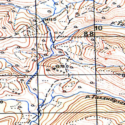Avenza Systems Inc. Soviet Genshtab - m45-088 - Russia digital map