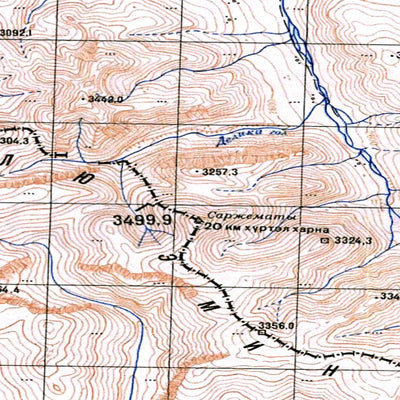 Avenza Systems Inc. Soviet Genshtab - m45-094 - Russia digital map