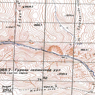 Avenza Systems Inc. Soviet Genshtab - m45-095 - Russia digital map