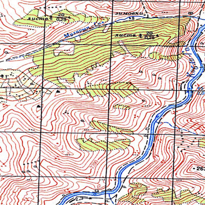 Avenza Systems Inc. Soviet Genshtab - m45-118 - Mongolia digital map