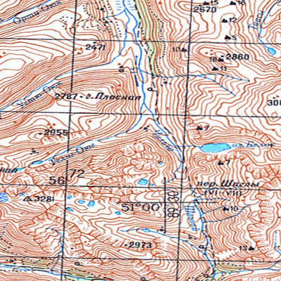 Avenza Systems Inc. Soviet Genshtab - m45-12 - Russia digital map