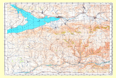 Avenza Systems Inc. Soviet Genshtab - m45-25 - Kazakhstan digital map