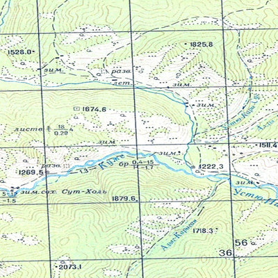 Avenza Systems Inc. Soviet Genshtab - m46-002 - Russia digital map