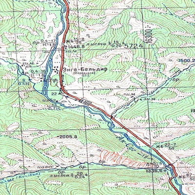 Avenza Systems Inc. Soviet Genshtab - m46-013 - Russia digital map