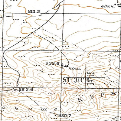 Avenza Systems Inc. Soviet Genshtab - m46-021 - Russia digital map