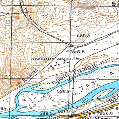 Avenza Systems Inc. Soviet Genshtab - m46-021 - Russia digital map