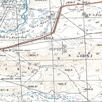 Avenza Systems Inc. Soviet Genshtab - m46-026 - Russia digital map