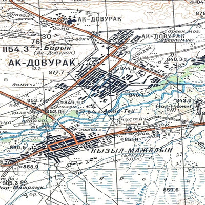 Avenza Systems Inc. Soviet Genshtab - m46-026 - Russia digital map