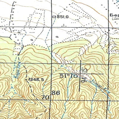 Avenza Systems Inc. Soviet Genshtab - m46-033 - Russia digital map