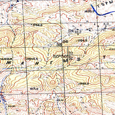 Avenza Systems Inc. Soviet Genshtab - m46-037 - Russia digital map